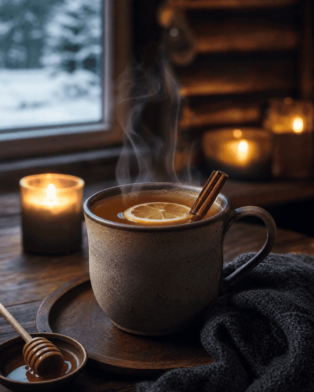 Alkoholiton Hot Toddy